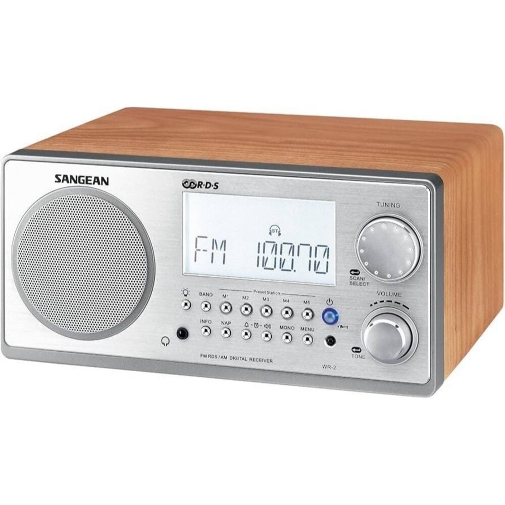 Sangean WR-2 Digital AM/FM Table Top Radio (wr2wal)